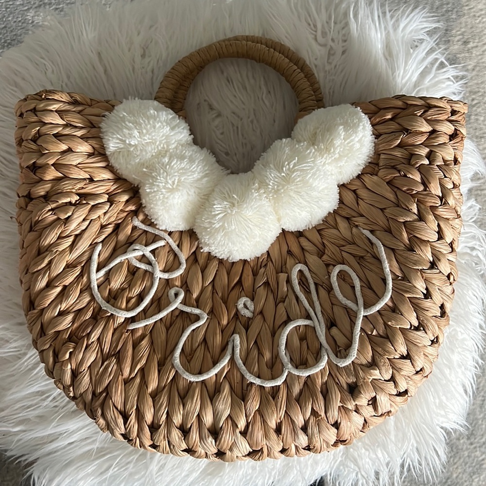 Bride Straw Purse